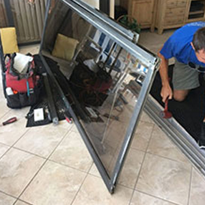 sliding glass door frame repair Dania Beach